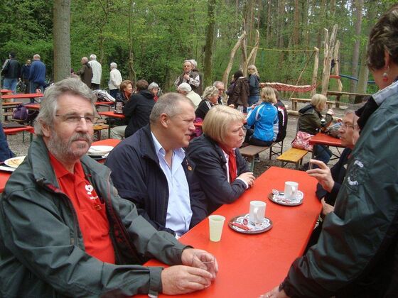 Reinhard Reibsch, Martin Wegner und Doris Barnett