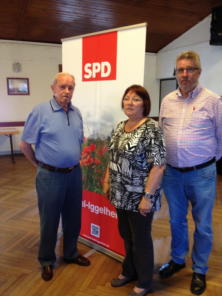 Manfred Reimann mit Christa Bug und Reinhard Reibsch